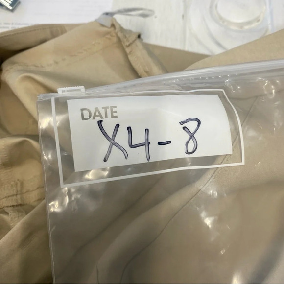 Calvin Klein ankle taper trouser pants cream women’s 20? - Picture 8 of 8